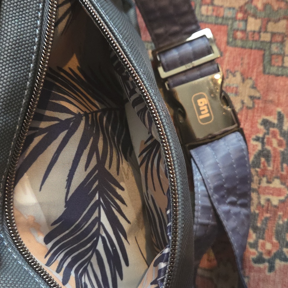 Lug Hitch Matte Luxe Belt Bag In Blue - Picture 8 of 12